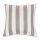 Kissenhülle Stripes Beige/Weiß 50x50cm von Lenz&Leif
