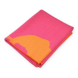 Decke Elephant Pink/Orange von Lenz&Leif
