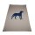 Decke Dogs Beige/Dunkelblau von Lenz&Leif