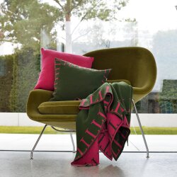 Decke LLLL Grün/Pink von Lenz&Leif