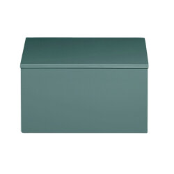 Lackbox mit Deckel hochglanz light grey 