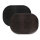 Platzset Leder oval 45x33cm Dunkelbraun/Schwarz von Signature