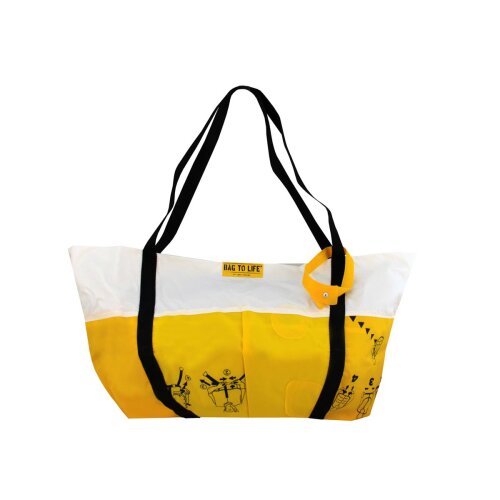 Shopper Airlie Beach Bag White von BAG TO LIFE