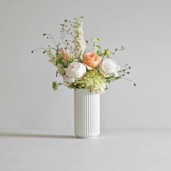 Lyngbyvase White von Lyngby Porzellan / 7 Größen