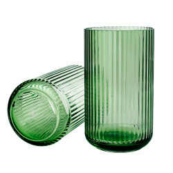 Lyngbyvase Glas Copenhagen Green von Lyngby Porzellan / 6 Größen