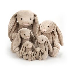 Kuscheltier Bashful Beige Bunny von Jellycat / 5...