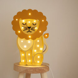 Kinderzimmerlampe Lion Yellow von Little Lights