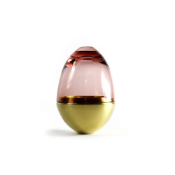 Handgefertige Vase Faberge Rose/Brass von Utopia&amp;Utility