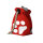 Leckerlibeutel Rot Pfote lisel design von Inke