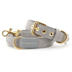 Hundehalsband Leder Sea Salt von William Walker S