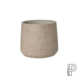 Blumentopf Patt Rough von Pottery Pots XL/Grau
