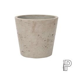 Blumentopf Mini Bucket Rough von Pottery Pots M/Grau