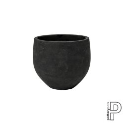 Pflanztopf Mini Orb Rough von Pottery Pots M/Schwarz