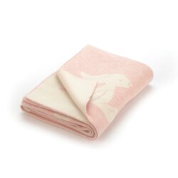 Kinderdecke Bashful Bunny Blanket Pink von Jellycat