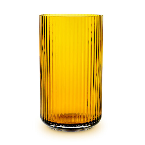 Lyngbyvase Glas Amber von Lyngby Porzellan / 5 Größen