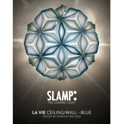 Wand/Deckenleuchte La Vie von Slamp Blue