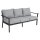 Loungesofa Samvaro 3-Sitzer von Brafab / 3 Farben