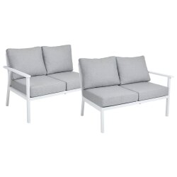 Loungesofa Samvaro Abschluss von Brafab / 3 Farben