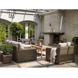 Loungesessel Glendon Polyrattan von Brafab