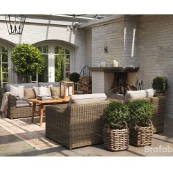 Loungesessel Glendon Polyrattan von Brafab