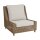 Loungesessel Sandkorn Polyrattan von Brafab