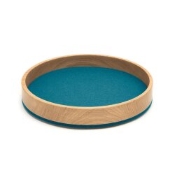 Holzschale Bowl M Eiche/Filz von HEY-SIGN / 25 Farben