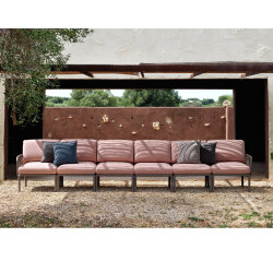 Loungesofa Komodo Mitte Taupe von Nardi / 8 Farben