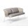 Sofa CTR 2-Sitzer White/Linen von Tribú / Varianten