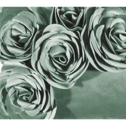 Kissenhülle Floral Mint 30x50cm von PAD