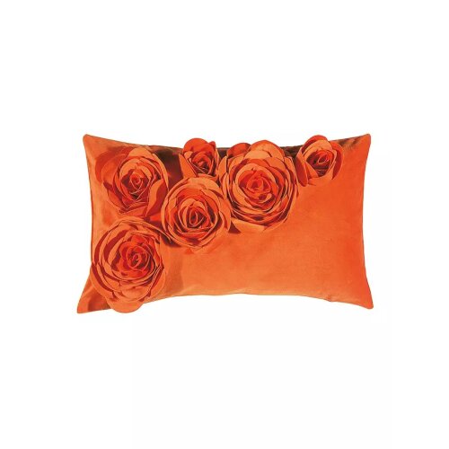 Kissenhülle Floral Orange 30x50cm von PAD