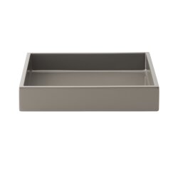 Tablett/Box 19x19cm von Mojoo Dark Grey