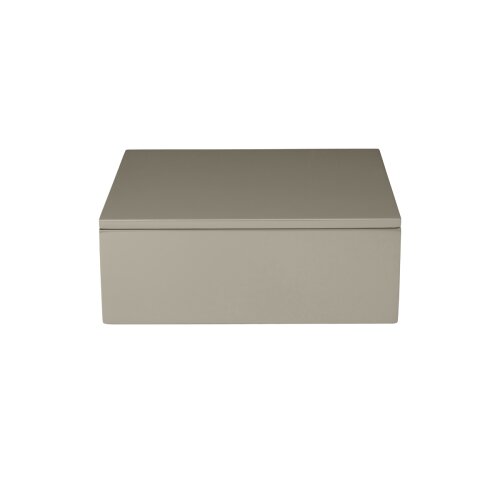 Lackbox 19x19x7cm von Mojoo Cobble Grey