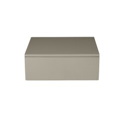 Lackbox 19x19x7cm von Mojoo Cobble Grey
