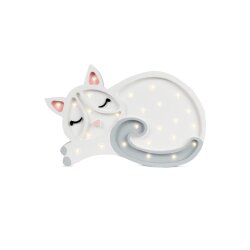 Kinderzimmerlampe Cat White von Little Lights
