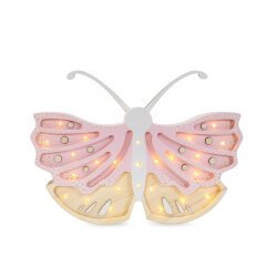 Kinderzimmerlampe Butterfly Strawberry Cream von Little...