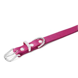 Hundehalsband Butter Flamingo von Molly & Stitch Silber/S