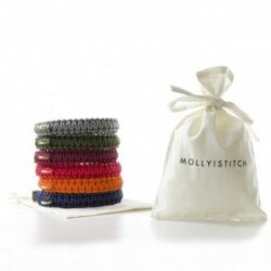 Hundehalsband Touch of Leather Oliv von Molly & Stitch / Varianten