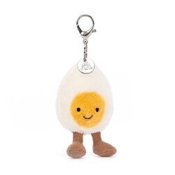 Schlüsselanhänger Happy Boiled Egg Bag Charm...