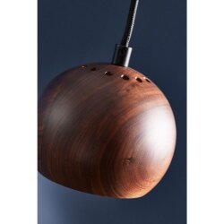 Pendelleuchte Ball Wood Walnut von Frandsen