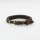 Hundehalsband Touch of Leather Choco von Molly & Stitch / Varianten