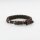 Hundehalsband Touch of Leather Choco von Molly & Stitch / Varianten