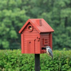 Vogelfutterhaus Rote Erde von Wildlife Garden