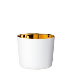 Champagnerbecher Sip of Gold Satin White von Sieger by...