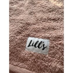 Hundehandtuch Pink Berry Bio-Baumwolle von Lill´s