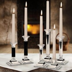 Kerzenständer Lincoln Schwarz von Edzard H19cm