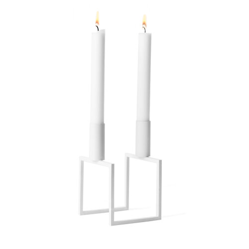 Kerzenständer Line von Audo Copenhagen Weiß