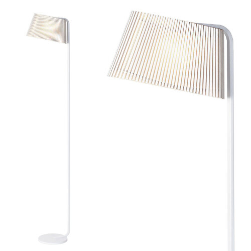 Stehlampe Owalo 7010 von Secto Design Weiß