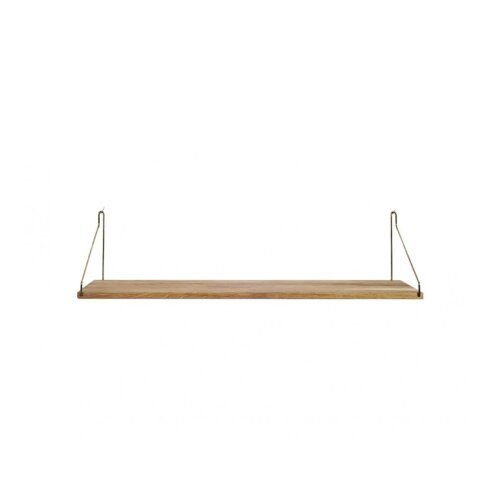 Wandregal Shelf 27 von Frama 80cm/Messing