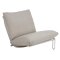 Loungesitz Blixt Zusatzmodul Weiß von Brafab / 3 Farben